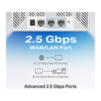 Mercusys Sistema Mesh Wi-Fi 7 Halo H37BE BE6500 2.5G (2 unidades)