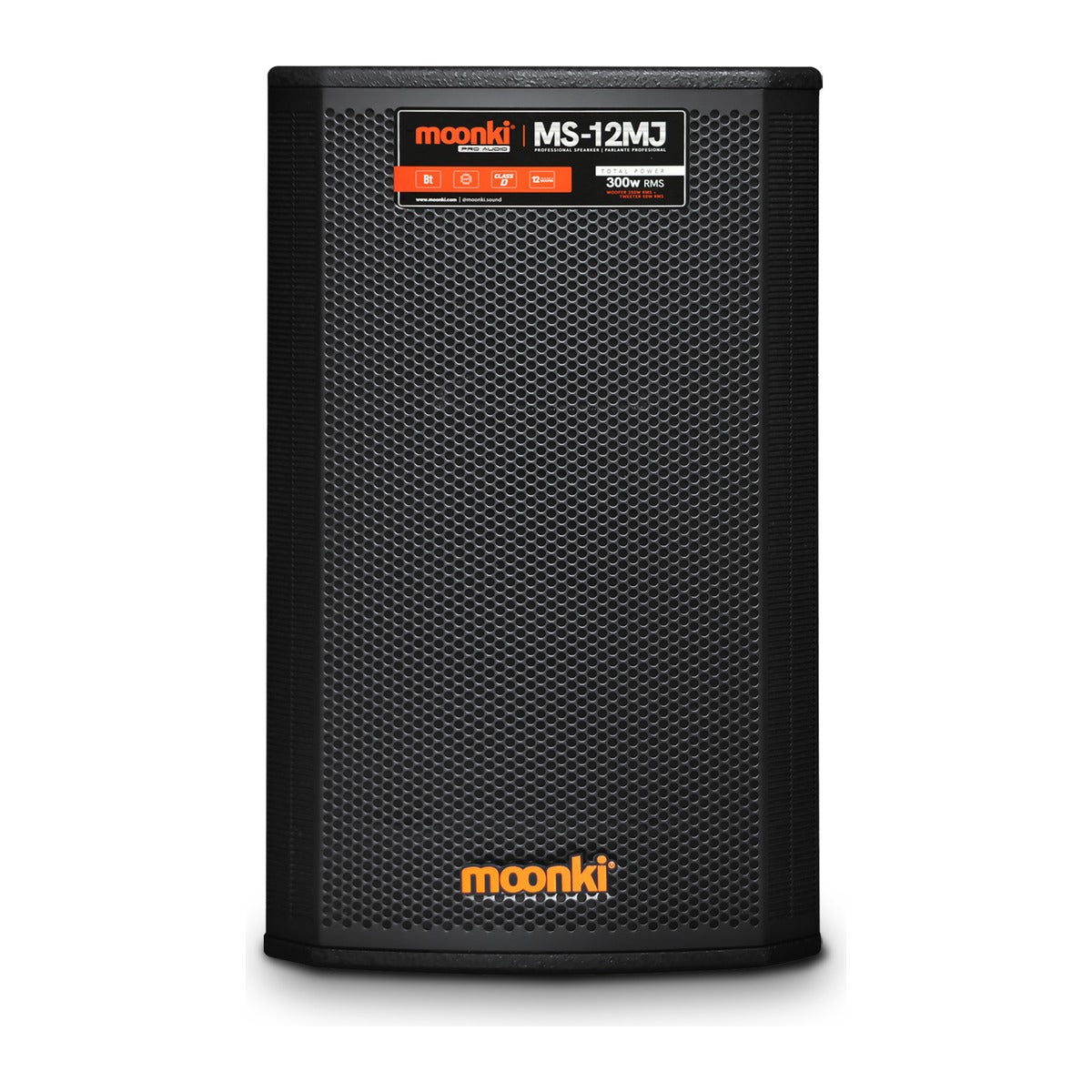 Moonki Parlante Profesional Activo MS-12MJ 12" 300W RMS Bluetooth DSP