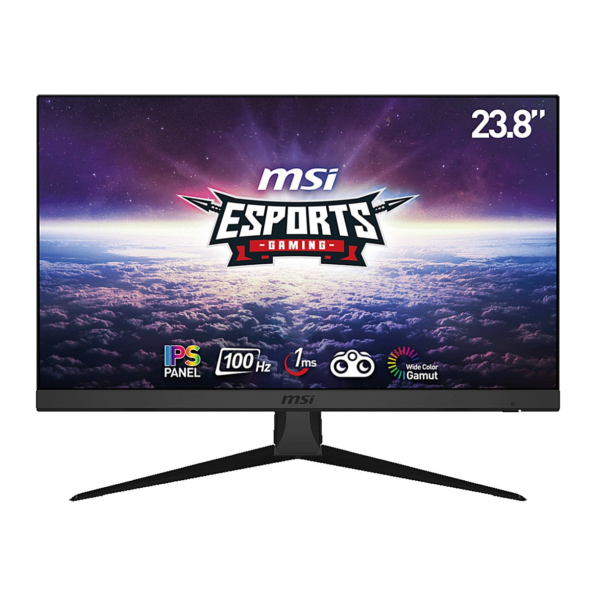 MSI Monitor Gaming G2412V 24" FHD 100Hz IPS 9S6-3BB71T-002