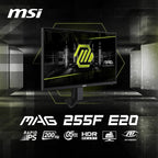 MSI Monitor Gaming MAG 255F E20 24.5" FHD 200Hz Rapid IPS 9S6-3BC21M-046