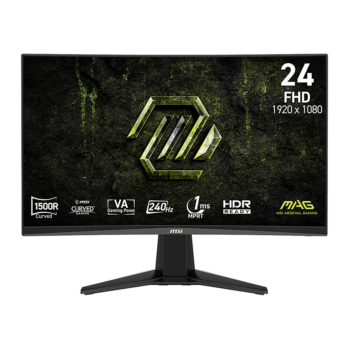 MSI Monitor Gaming MAG 245C X24 24" FHD 240Hz VA Curvo 9S6-3BD01M-001