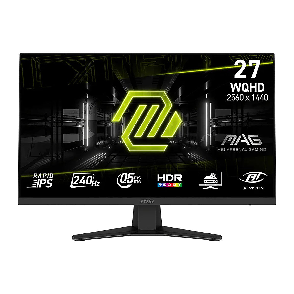 MSI Monitor Gaming MAG 274QF X24 27" QHD 240Hz Rapid IPS 9S6-3CE41H-020