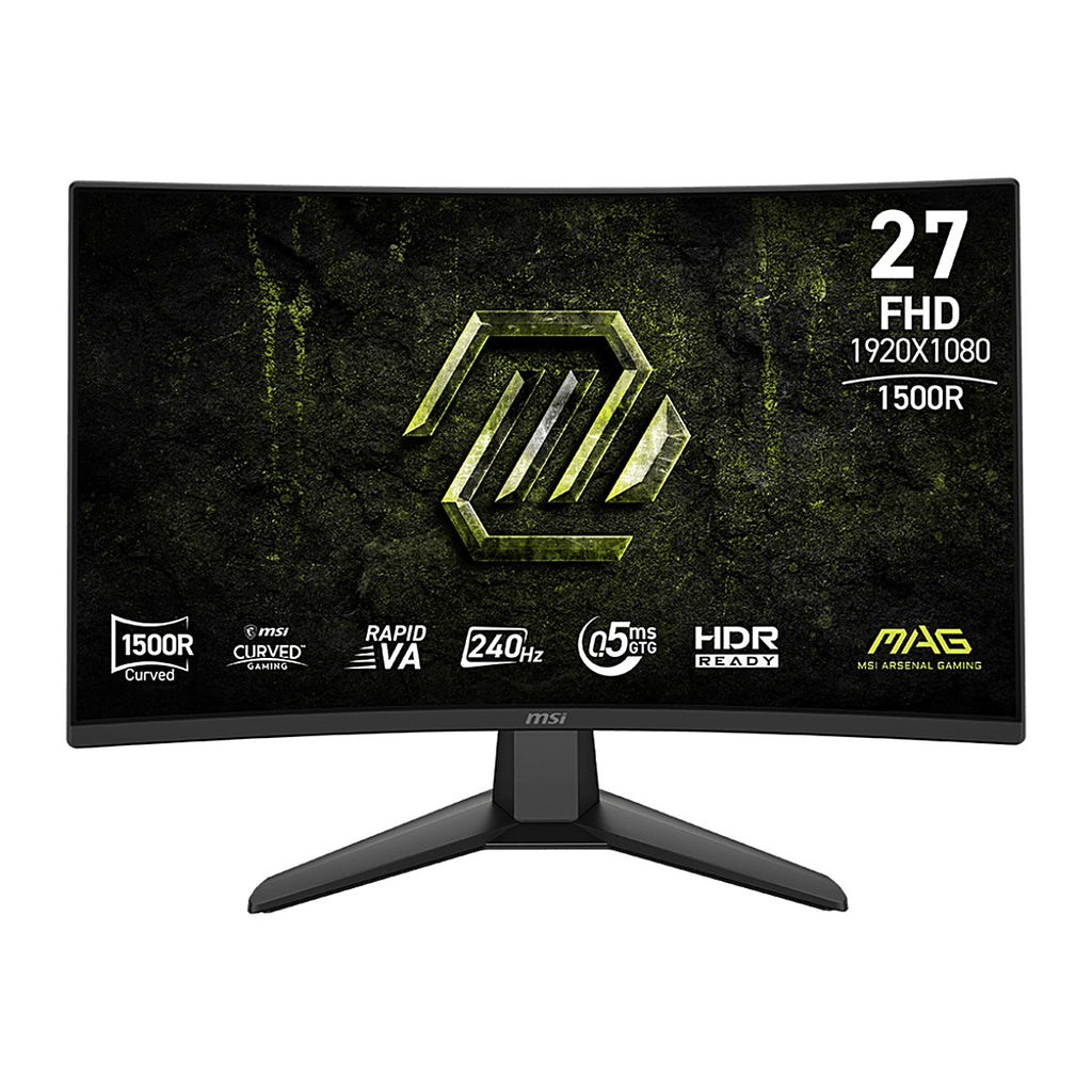 MSI Monitor Gaming MAG 274CF X24 27" FHD 240Hz Rapid VA Curvo 9S6-3CF51T-004