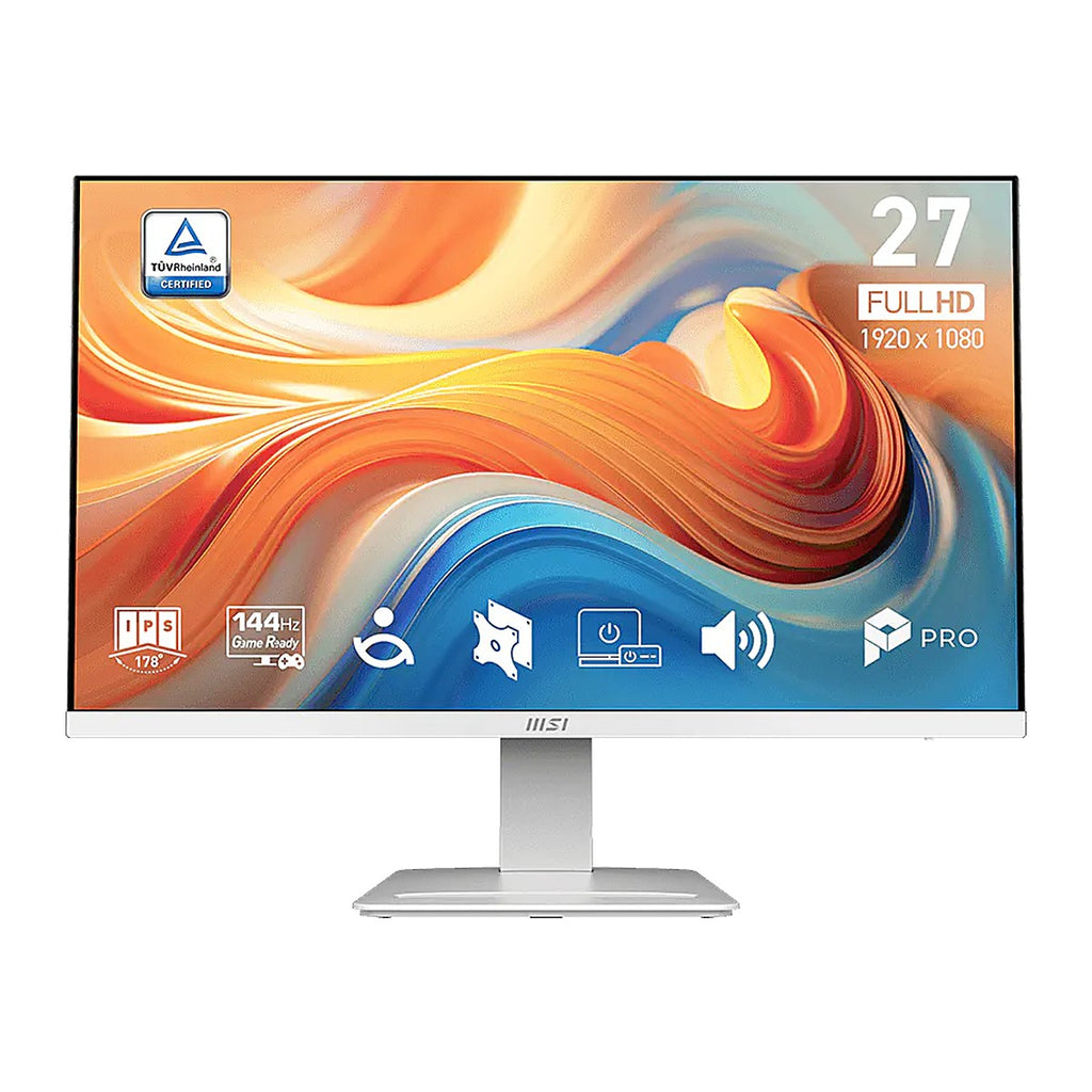 MSI Monitor PRO MP273W E14A 27" FHD 144Hz IPS Blanco 9S6-3PB4CH-266