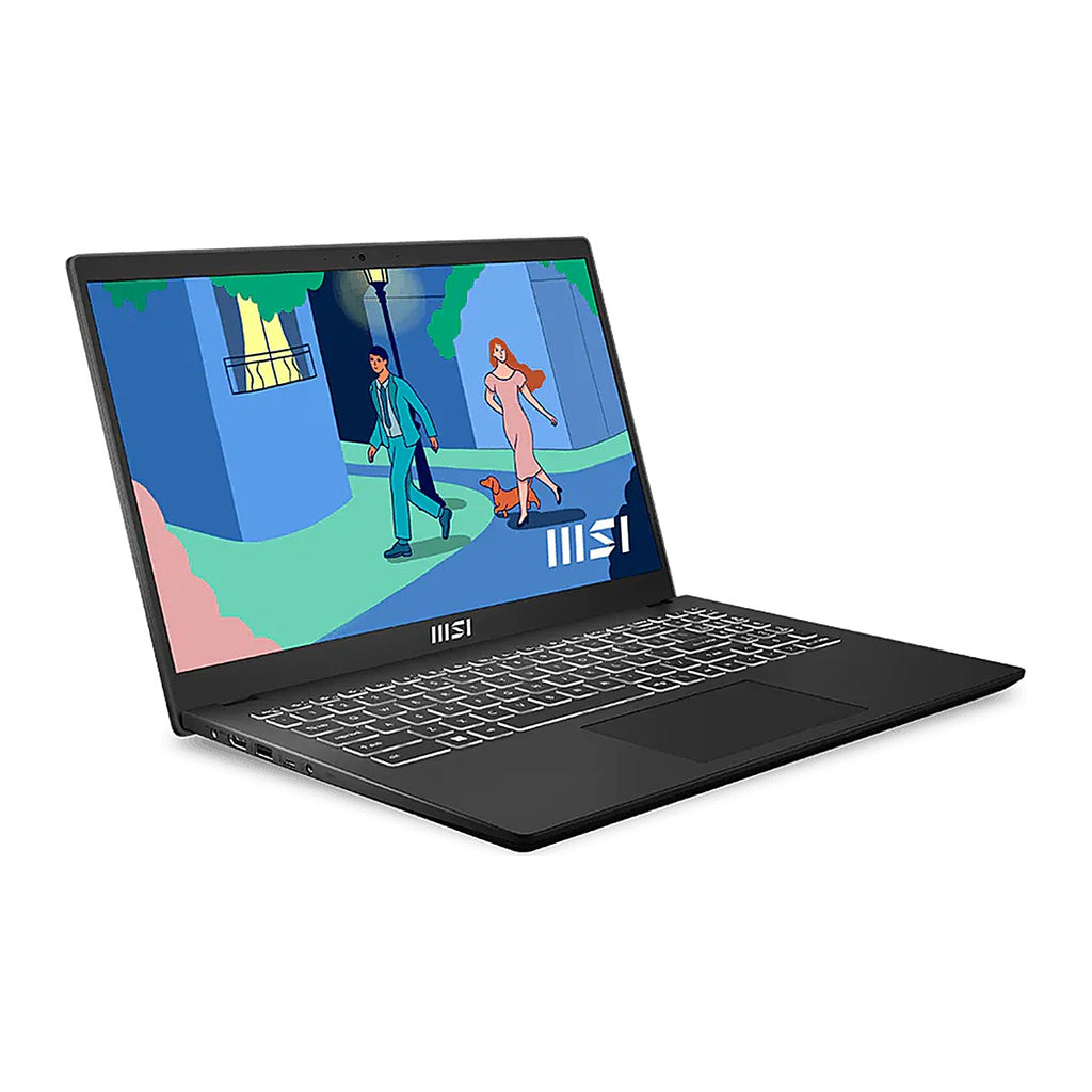 MSI Laptop Modern 15 B7M-438CR 15.6" AMD Ryzen 5 7430U 16GB DDR4 512GB SSD Windows 11 Home Teclado en Español 9S7-15HK12-438