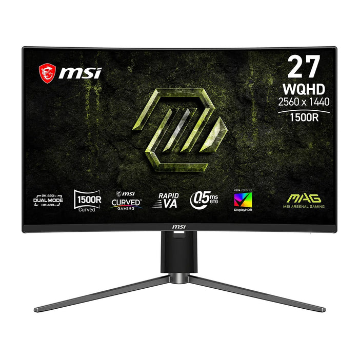 MSI Monitor Gaming MAG 274CQPDF X32 27" QHD 320Hz Rapid VA Curvo