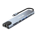 Nova Hub Inteligente USB-C 8 en 1 HDMI 4K, Ethernet y PD FAA383CC002C