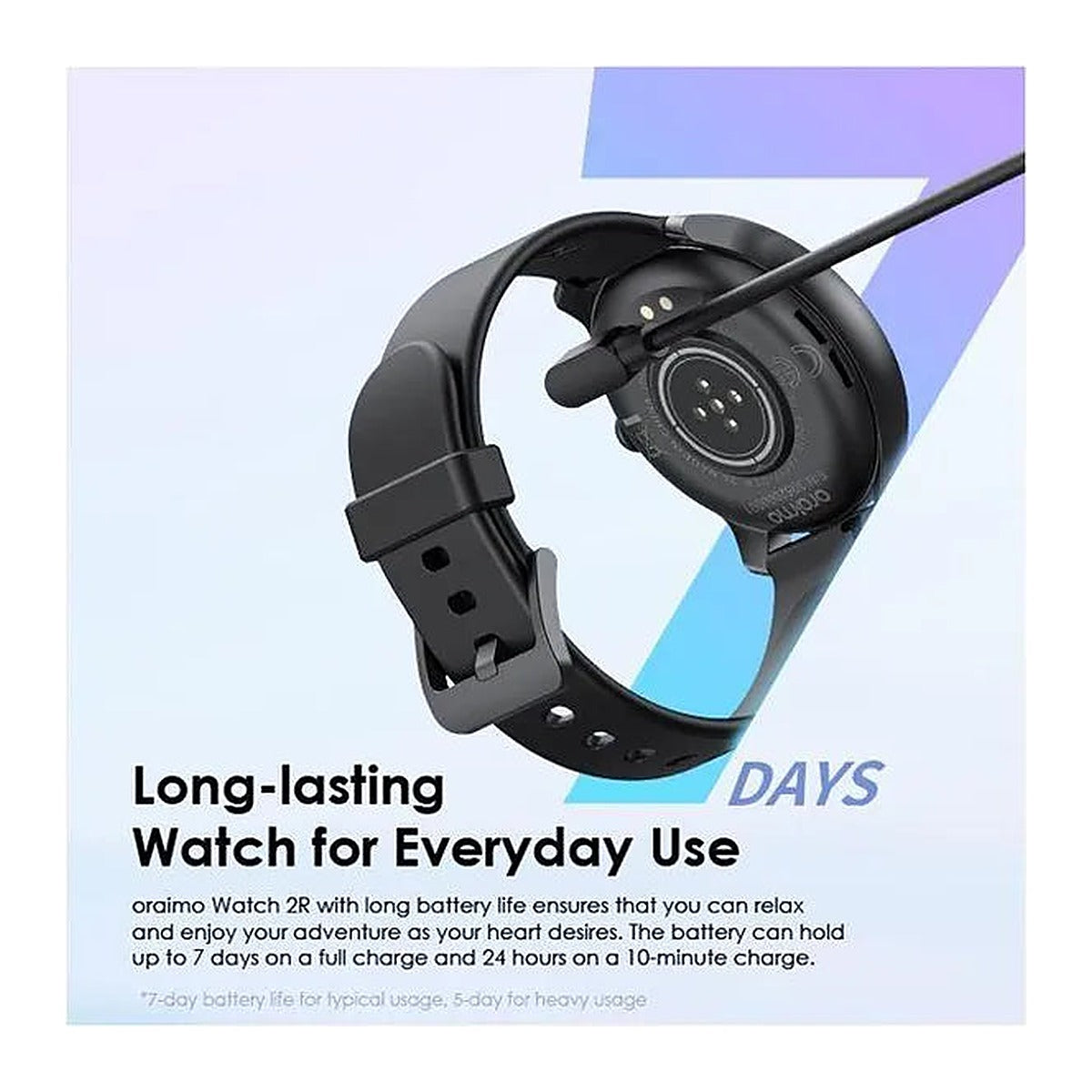 Oraimo Reloj Inteligente Watch 2R OSW-30 1.39" Negro