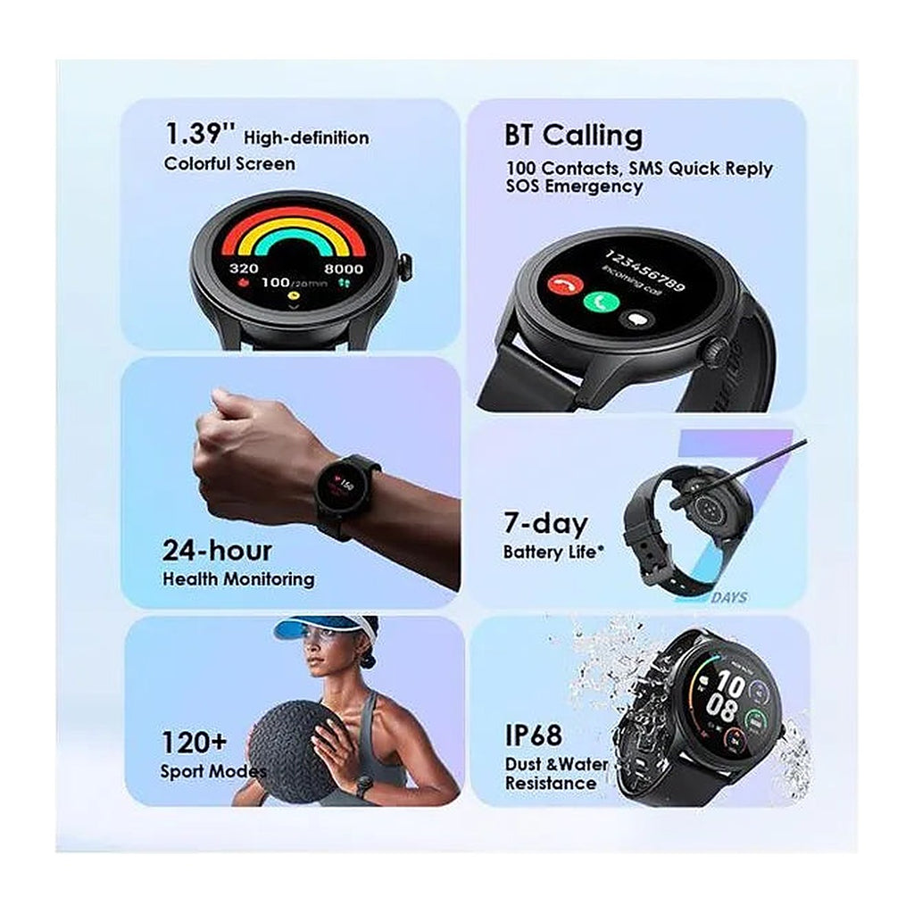 Oraimo Reloj Inteligente Watch 2R OSW-30 1.39" Negro