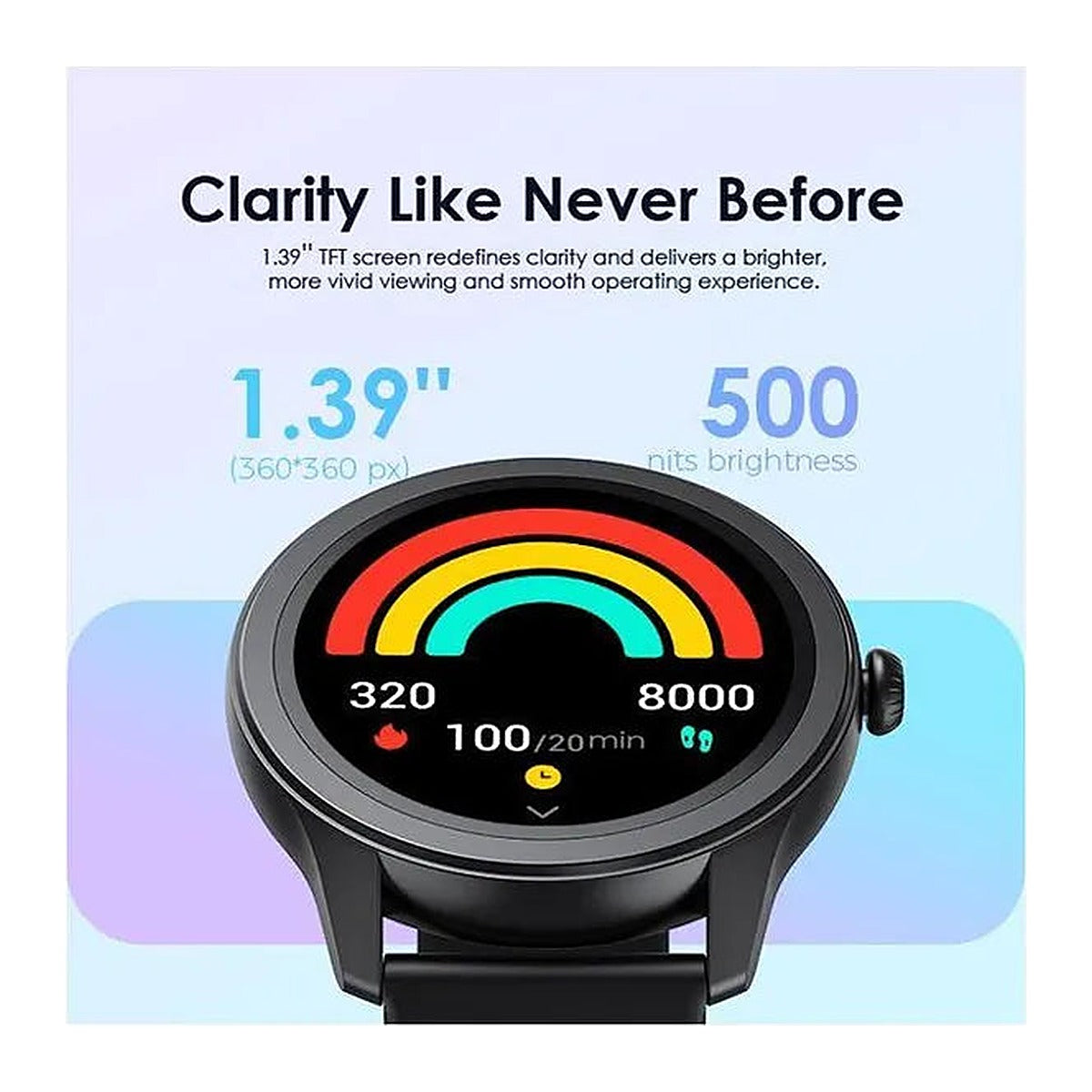 Oraimo Reloj Inteligente Watch 2R OSW-30 1.39" Negro