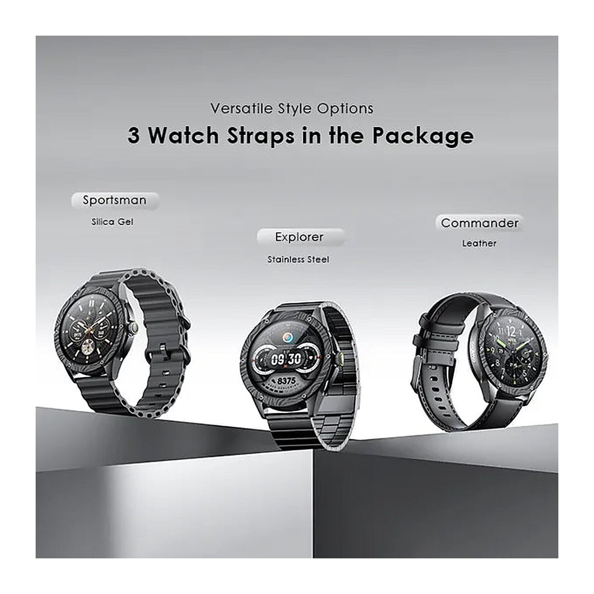 Oraimo Reloj Inteligente Watch Pro NT OSW-850H 1.43" AMOLED Negro