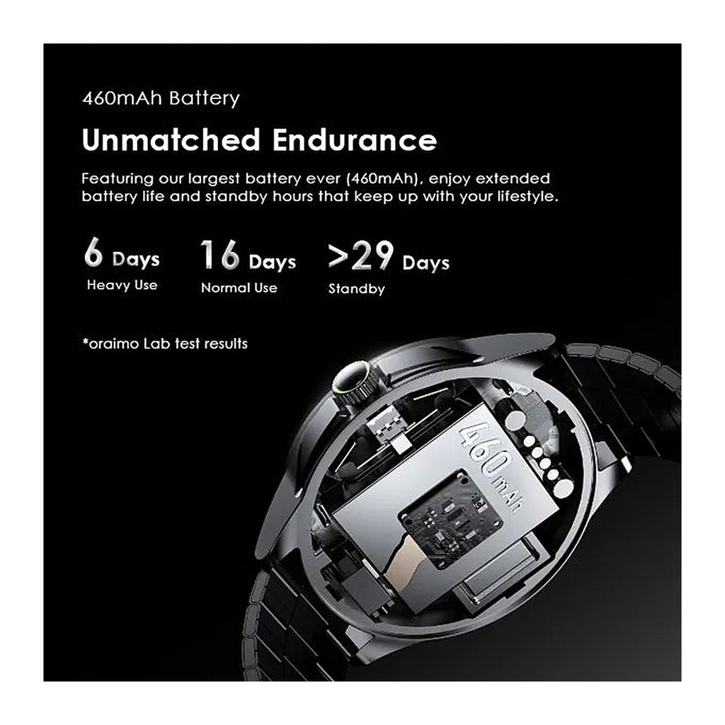 Oraimo Reloj Inteligente Watch Pro NT OSW-850H 1.43" AMOLED Negro