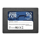 Patriot SSD Interno P210 512GB 2.5" SATA III 520 MB/s P210S512G25