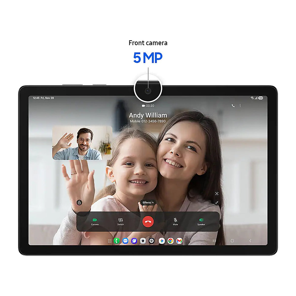 Samsung Tablet Galaxy Tab A11+ 11" 6GB 128GB 5G SM-X236BZAAGTO Gris