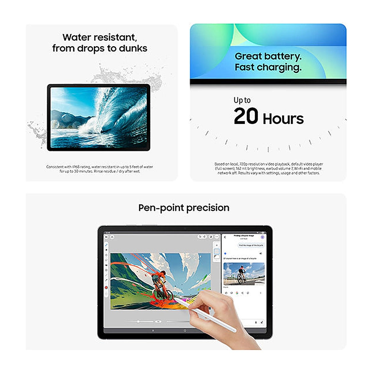 Samsung Tablet Galaxy Tab S10 FE 10.9" 8GB 128GB Wi-Fi SM-X520NZAAL15 Gris
