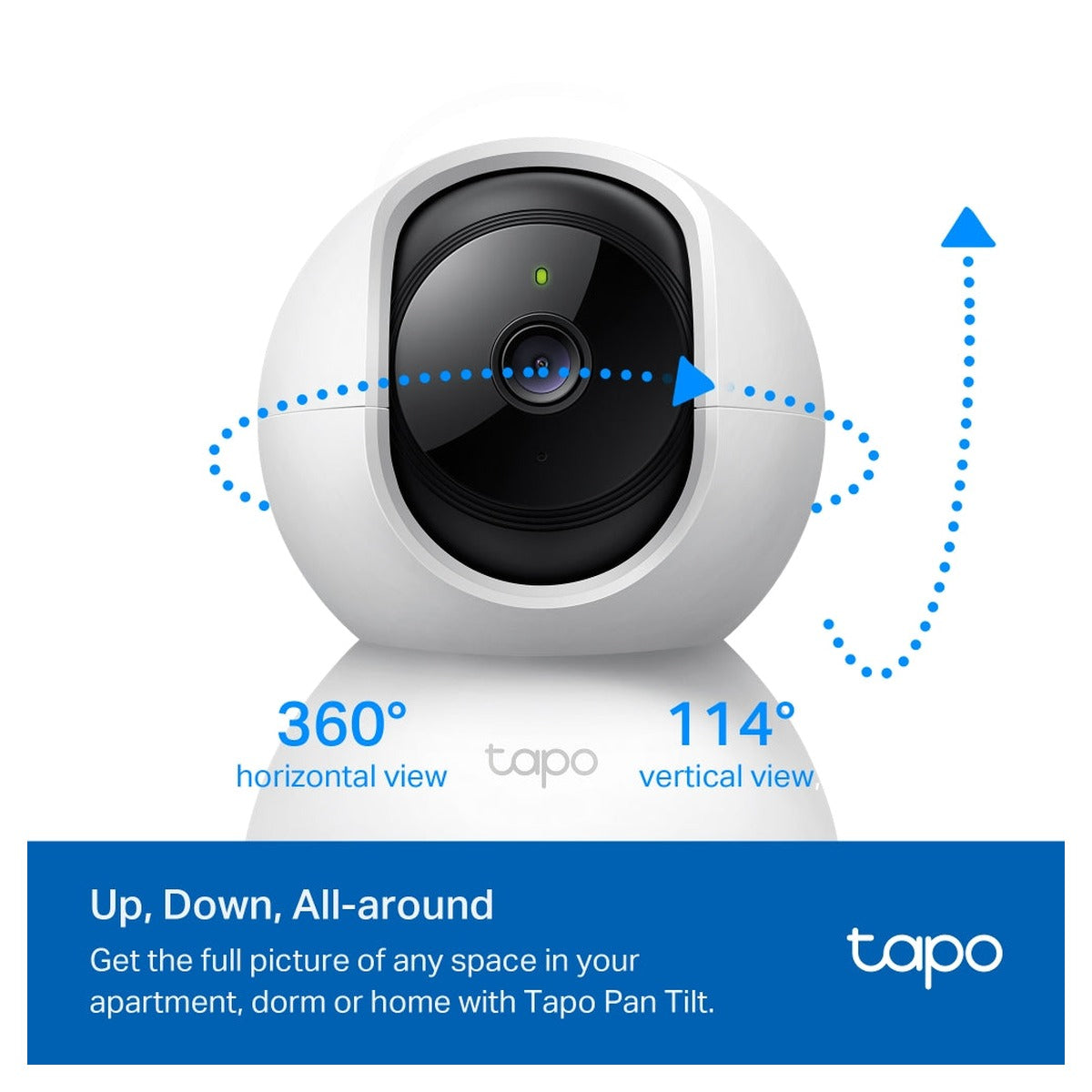 TP-Link Tapo Cámara Wi-Fi Pan/Tilt C200 1080p para Interior