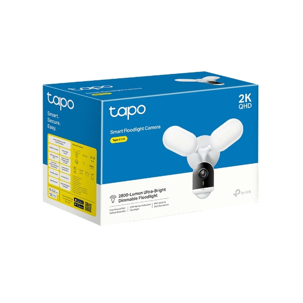 TP-Link Tapo Cámara con Reflectores C720 2K 2800 lm IP65 (versión US)