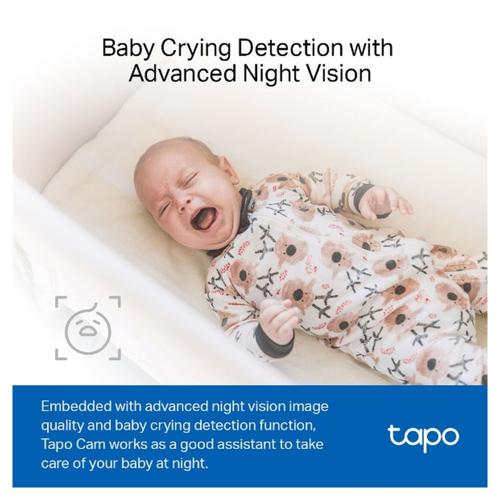 TP-Link Tapo Cámara Wi-Fi C110 2K 3MP para Interior
