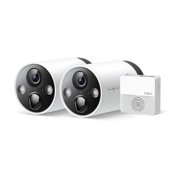 TP-Link Tapo Kit 2 Cámaras con Batería C420S2 2K + Hub H200