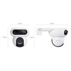 EZVIZ Cámara Wi-Fi Pan/Tilt H90 Dual 2K+ Doble Lente Exterior IP65
