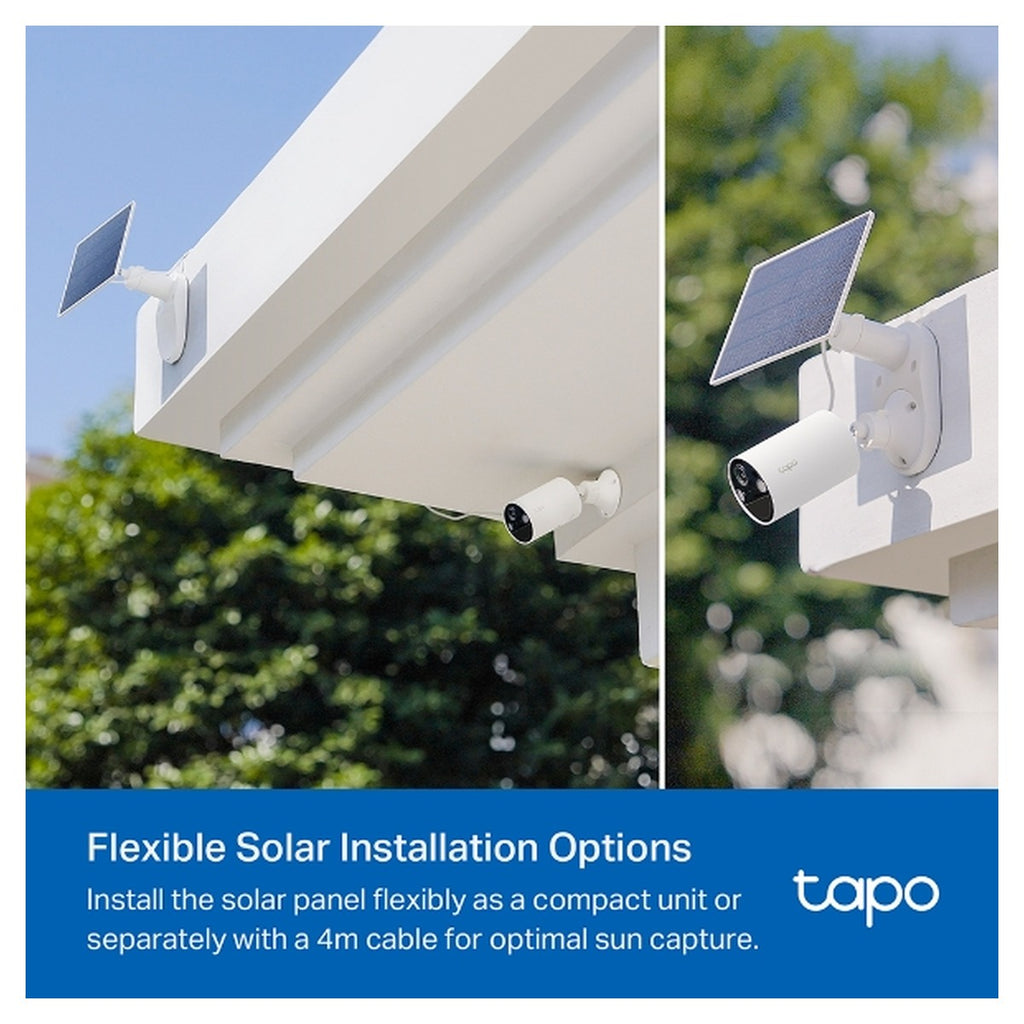 TP-Link Tapo Kit Cámara Solar C410 2K 3MP con Panel A201 (versión US)