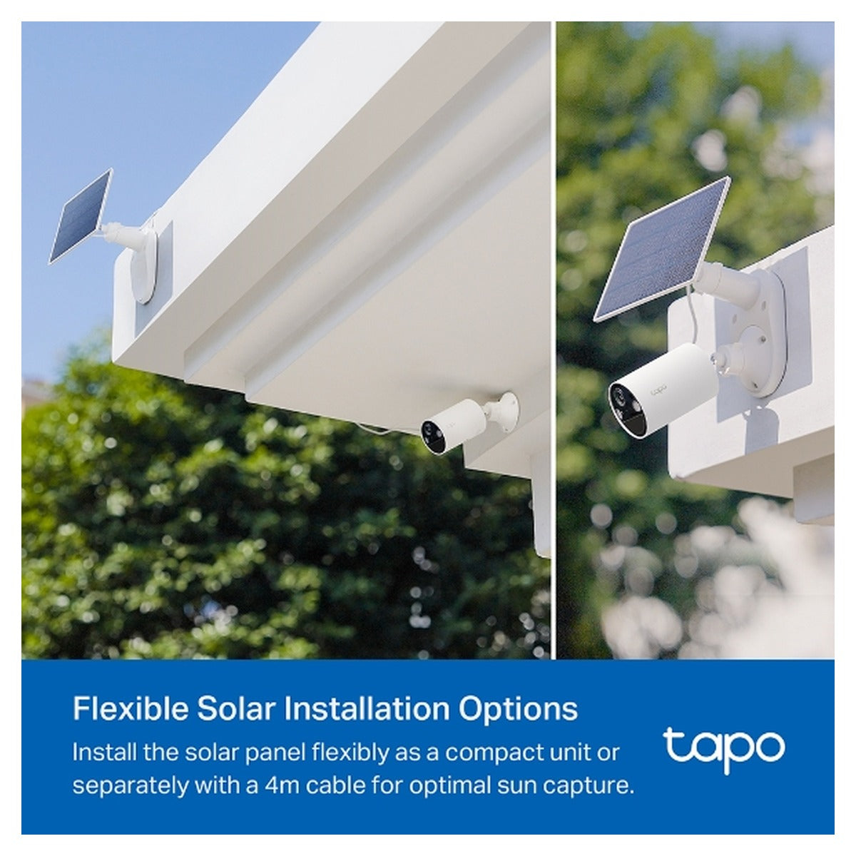 TP-Link Tapo Kit Cámara Solar C410 2K 3MP con Panel A201 (versión US)