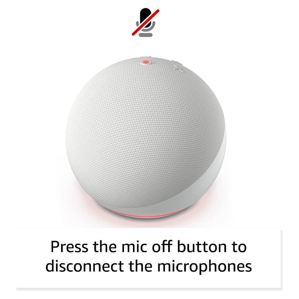 Amazon Echo Dot (5ta Gen, 2022) Parlante Inteligente con Alexa, Blanco