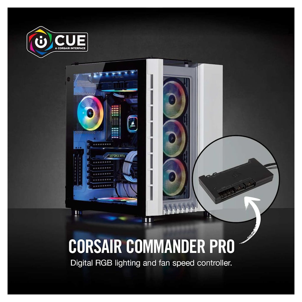 Corsair iCUE Commander PRO Controlador RGB y de Ventiladores (CL-9011110-WW)