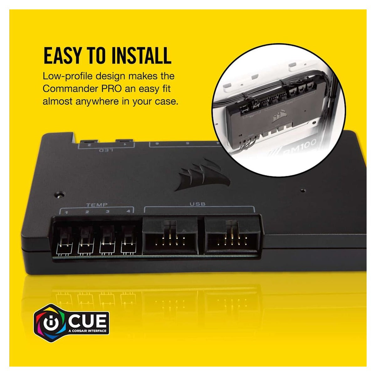 Corsair iCUE Commander PRO Controlador RGB y de Ventiladores (CL-9011110-WW)
