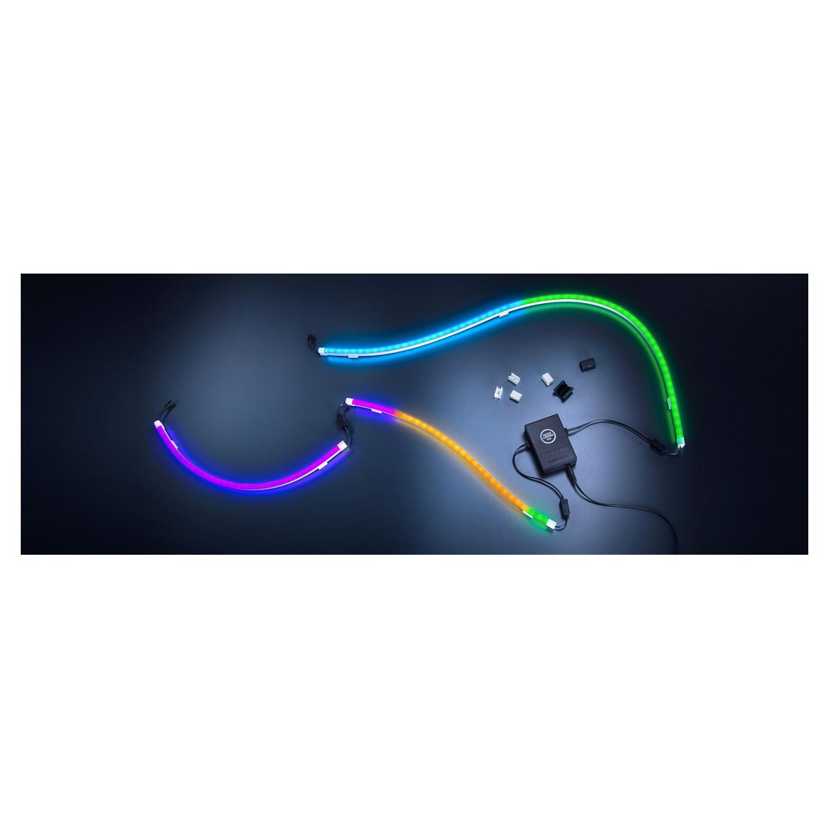 Razer Chroma Light Strip Set, Tiras ARGB con Controlador Inalámbrico