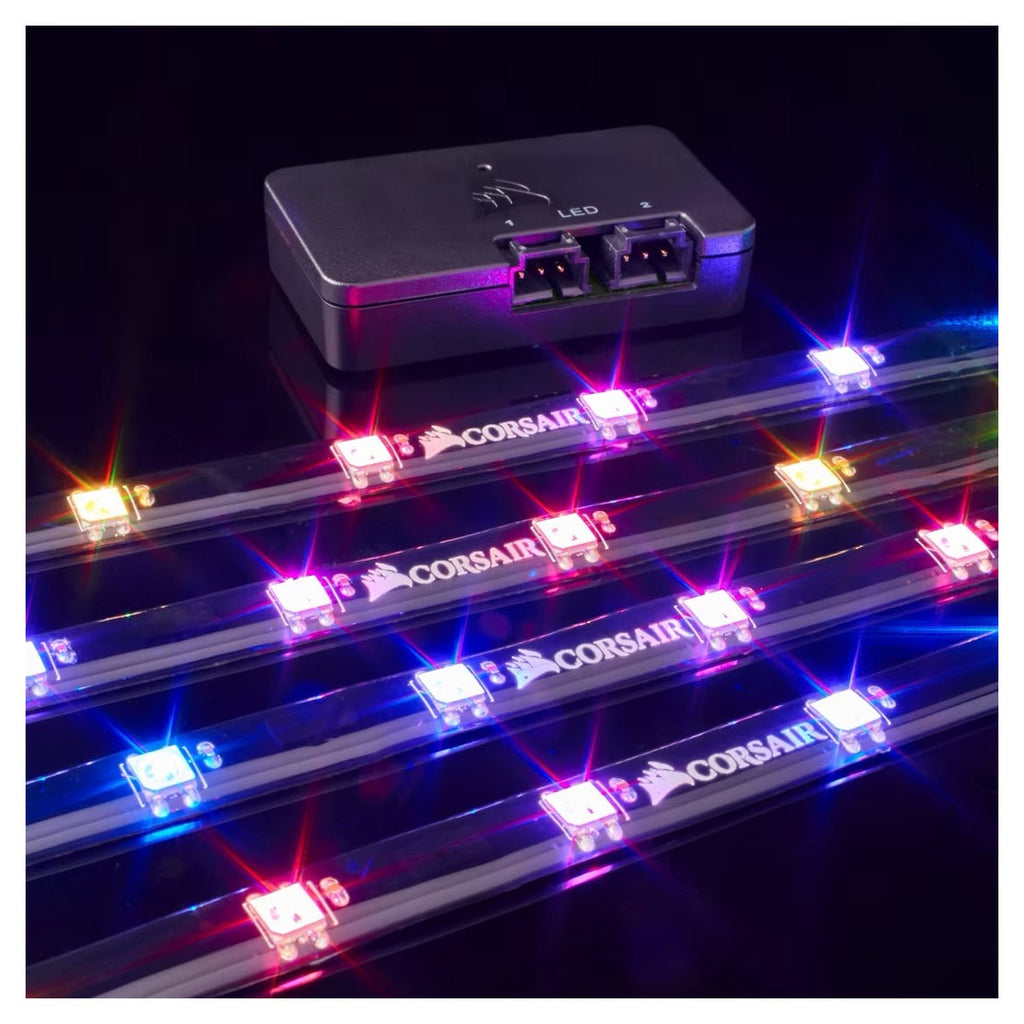 Corsair iCUE Lighting Node PRO Controlador RGB con 4 Tiras LED (CL-9011109-WW)