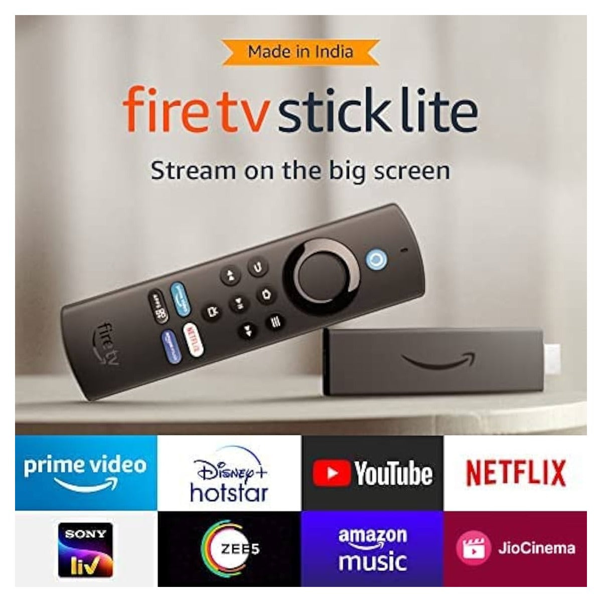Amazon Fire TV Stick Lite (2020) Full HD, Control por Voz Alexa