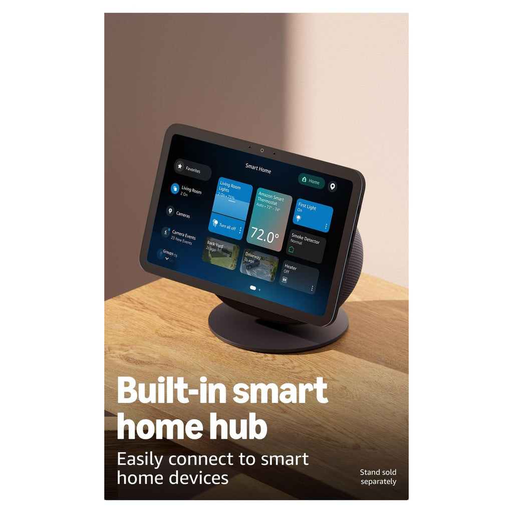 Amazon Echo Show 8 (2025, 4ta Gen) Pantalla Inteligente 8.7" con Alexa, Wi-Fi 6E, Blanco