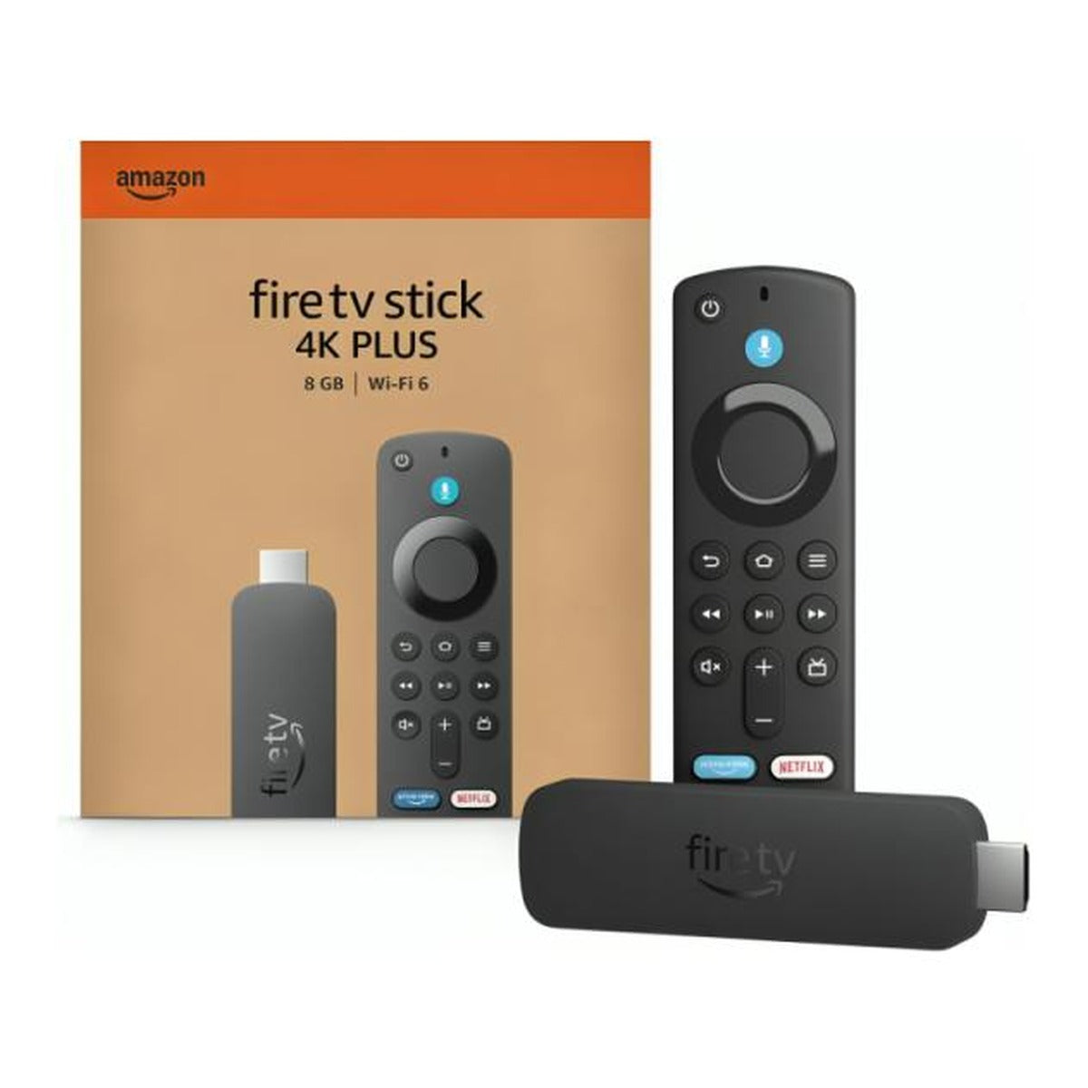 Amazon Fire TV Stick 4K Plus (2025) Wi-Fi 6, Dolby Vision, Control por Voz Alexa