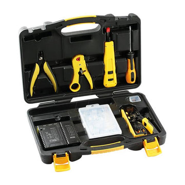 Sprotek Kit de Herramientas para Instalación de Red con Probador PoE STK-9601B