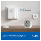 TP-Link Tapo Hub Inteligente H100 con Alarma y Timbre, Sirena de 90 dB