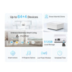TP-Link Tapo Hub Inteligente H200 con Alarma, Timbre y Almacenamiento microSD