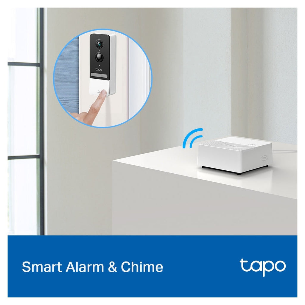 TP-Link Tapo Hub Inteligente H200 con Alarma, Timbre y Almacenamiento microSD