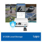 TP-Link Tapo Hub Inteligente H200 con Alarma, Timbre y Almacenamiento microSD