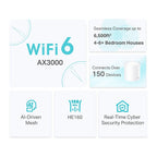 TP-Link Sistema Mesh Deco X50 AX3000 Wi-Fi 6 (3 unidades)