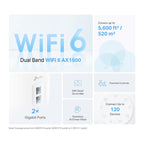 TP-Link Sistema Mesh Deco X10 AX1500 Wi-Fi 6 (1 unidad)