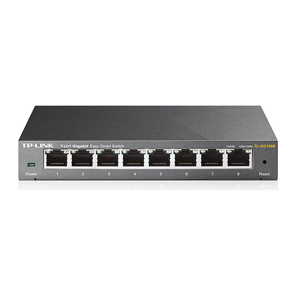 TP-Link Switch TL-SG108E 8 Puertos Gigabit Easy Smart