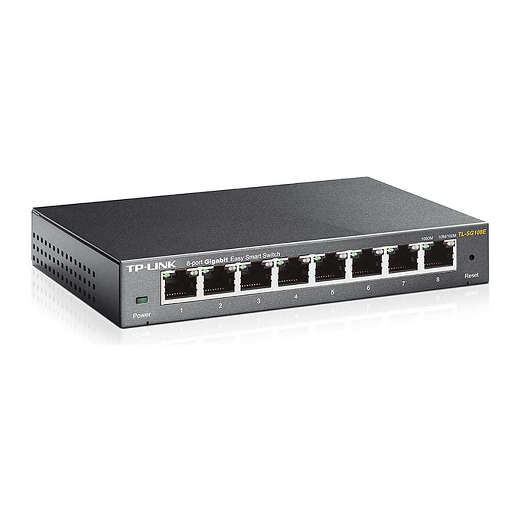 TP-Link Switch TL-SG108E 8 Puertos Gigabit Easy Smart