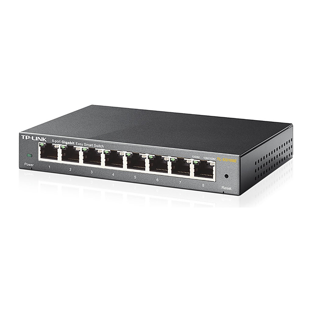 TP-Link Switch TL-SG108E 8 Puertos Gigabit Easy Smart