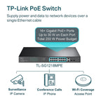 TP-Link Switch PoE+ TL-SG1218MPE 16 Puertos Gigabit + 2 SFP Easy Smart