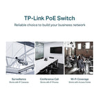 TP-Link Switch PoE+ TL-SG1218MPE 16 Puertos Gigabit + 2 SFP Easy Smart