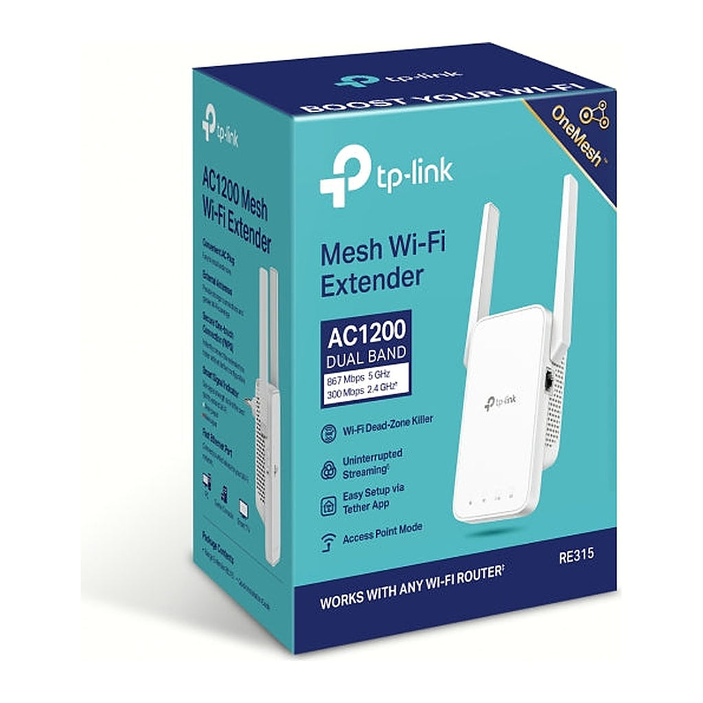 TP-Link Repetidor Wi-Fi RE315 AC1200 Doble Banda
