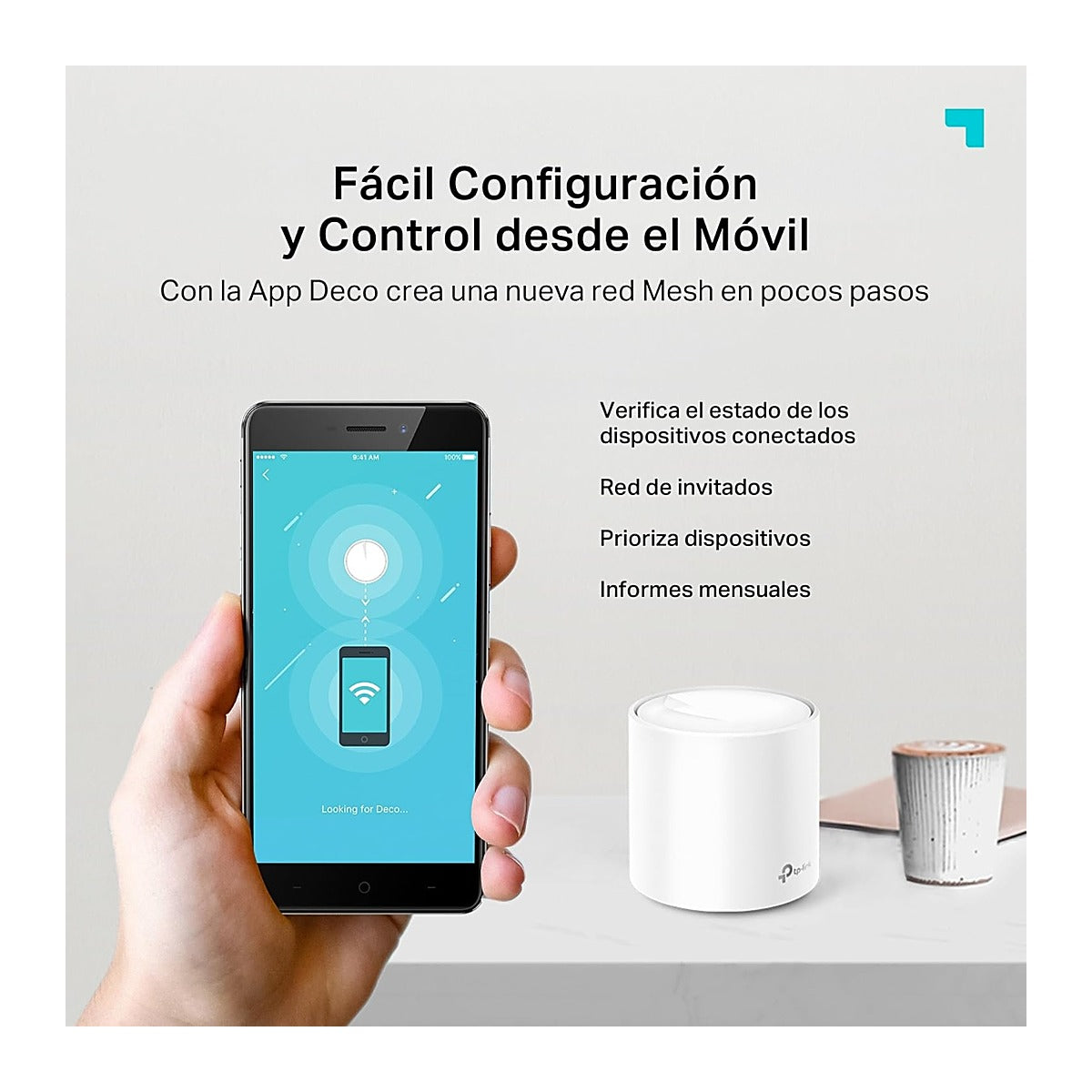 TP-Link Sistema Mesh Deco X20 AX1800 Wi-Fi 6 (2 unidades)