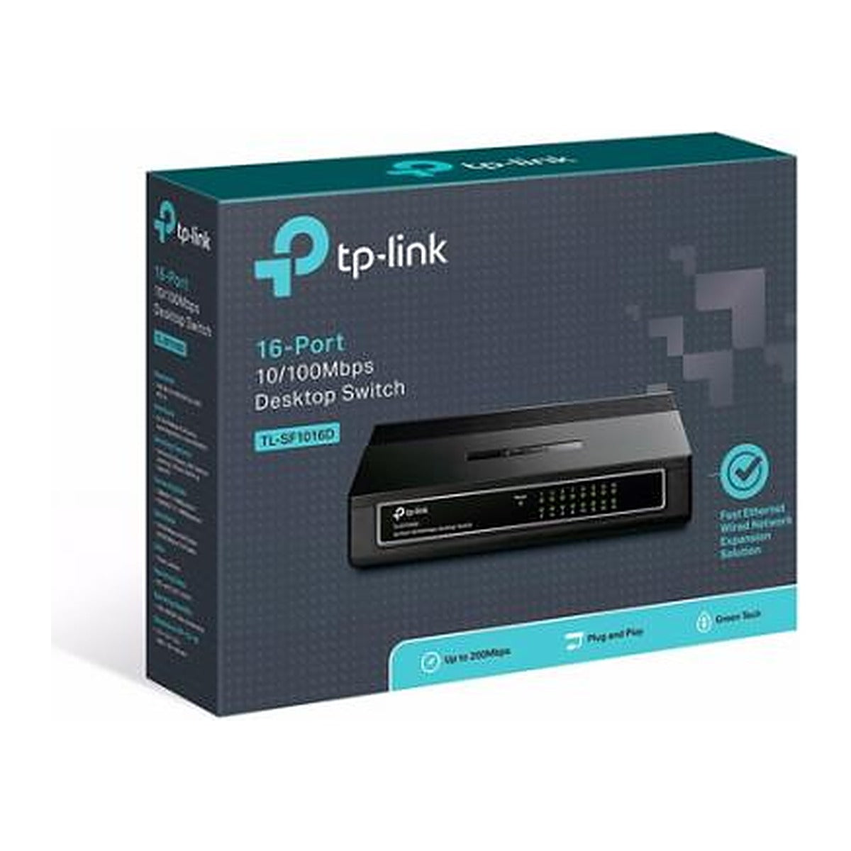 TP-Link Switch TL-SF1016D 16 Puertos 10/100