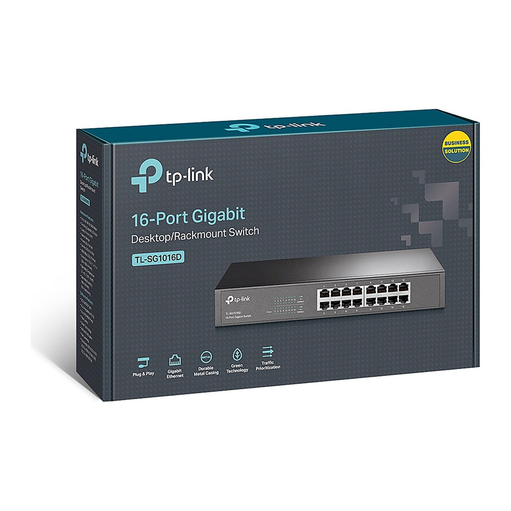 TP-Link Switch TL-SG1016D 16 Puertos Gigabit